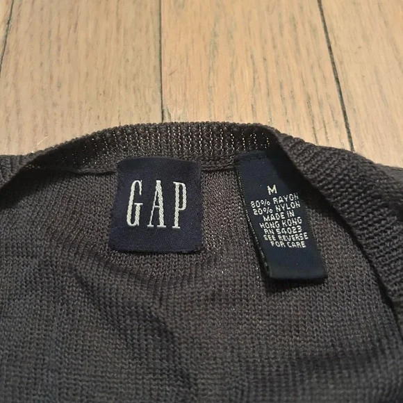 GAP Women's Dark Grey Cardigan Sweater - Picture 2 of 2